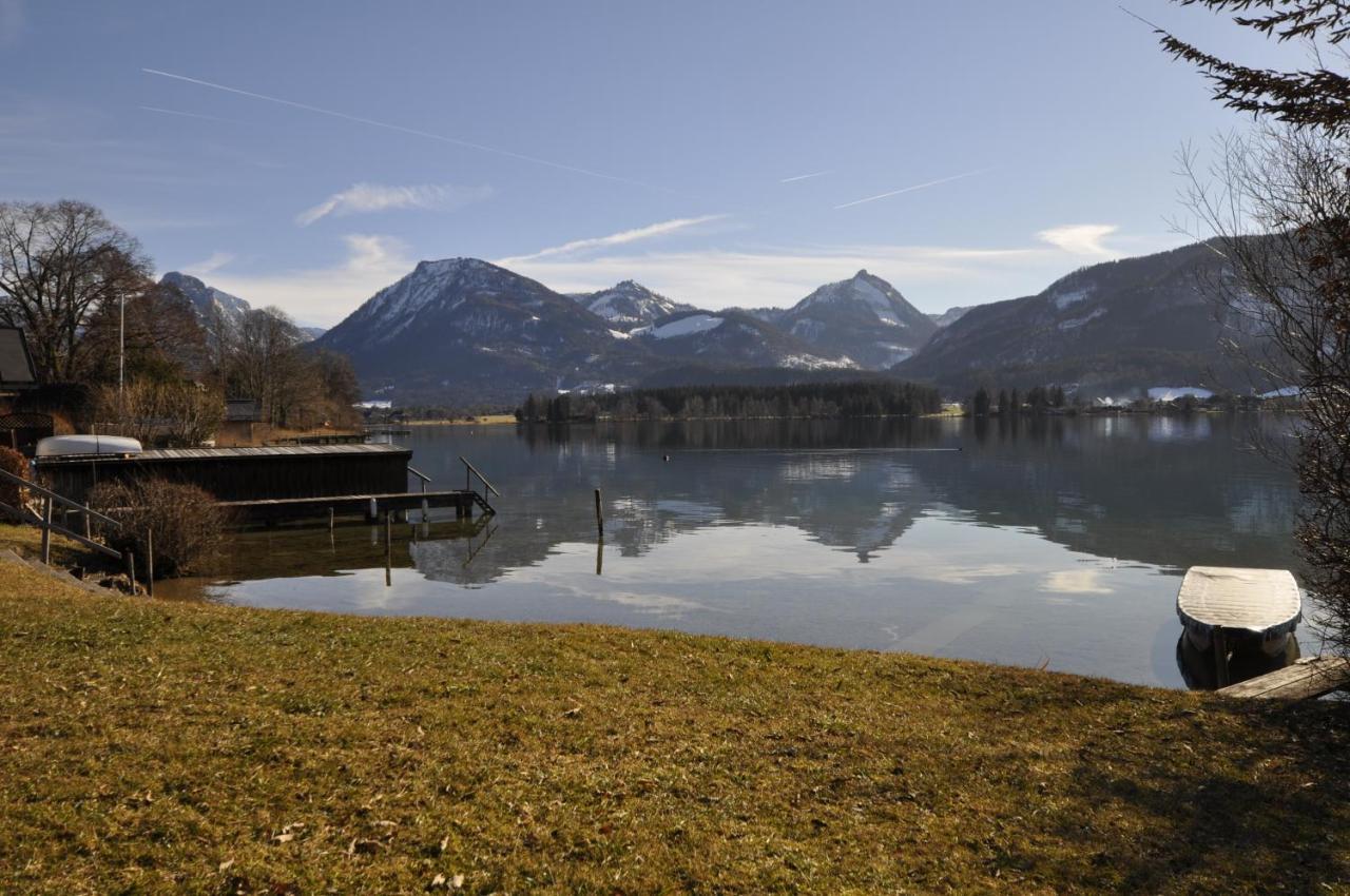 Ferienwohnungen Holzidylle Saint Wolfgang エクステリア 写真